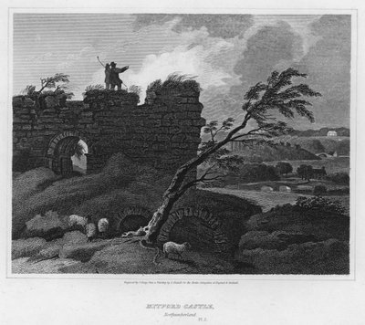 Castello di Mitford, Northumberland da Luke (after) Clennell