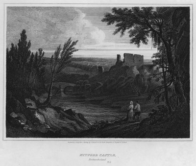 Castello di Mitford, Northumberland da Luke (after) Clennell