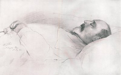 Sua Maestà Re Edoardo VII in morte, 1910 da Luke Fildes