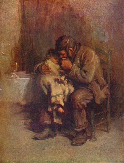 Senza Madre, c. 1899, 1914 da Luke Fildes