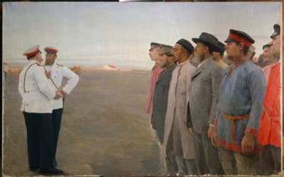 Il reclutamento da Lukjan Vasilievich Popov