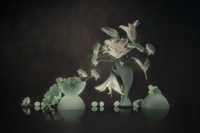 Gigli e uva luminosi da Lydia Jacobs