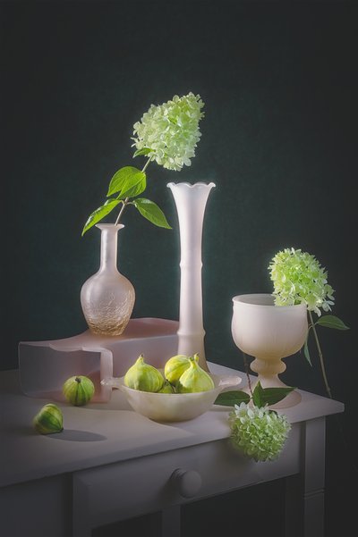 Fichi verdi, vasi rosa da Lydia Jacobs