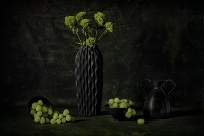 Uva e fiori malinconici da Lydia Jacobs