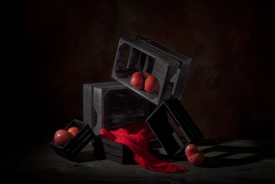 Frutti rossi in cassette da Lydia Jacobs