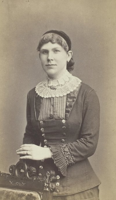 Ritratto senza titolo di donna seduta, 1865-81 da Lyman W. Colby