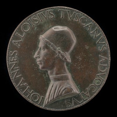 Giovanni Alvise Toscani, c. 1450-1478, Giurista Milanese, Avvocato Consistoriale [recto] da Lysippus Junior