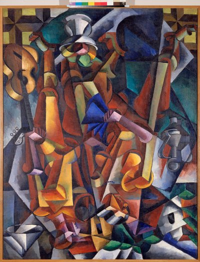 Composizione con figure da Lyubov Sergeevna Popova