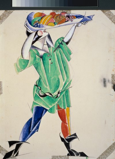 Costume per la pièce Romeo e Giulietta di William Shakespeare da Lyubov Sergeevna Popova