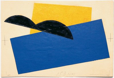 Disegno per ricamo per il Centro Folk del Villaggio di Verbovka, 1917 da Lyubov Sergeevna Popova