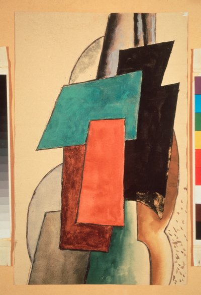 Pittura architettonica da Lyubov Sergeevna Popova