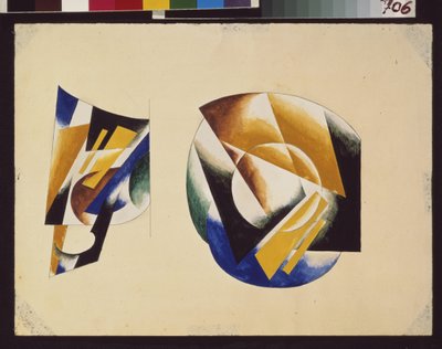Tazza con piattino da Lyubov Sergeevna Popova