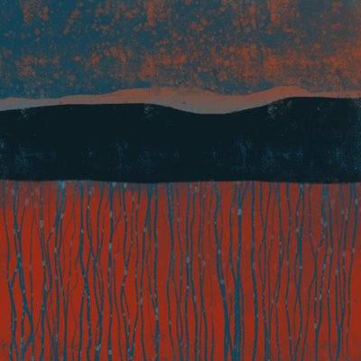 Campo "Moody Orange" da MANSI SAXENA