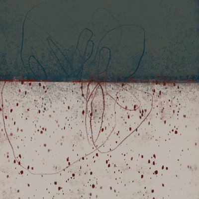 Blocco di colori astratto con texture da MANSI SAXENA