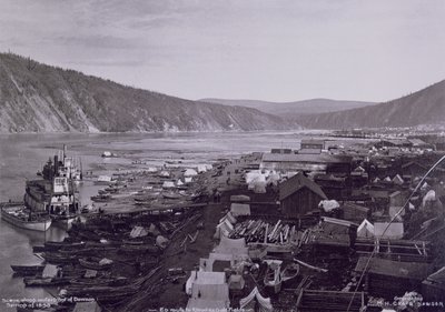 Dawson City in primavera da M.H. Craig