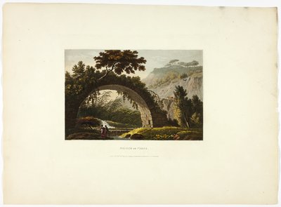 Ponte di Varo, lastra ventotto da Rovine di Roma da M. Dubourg