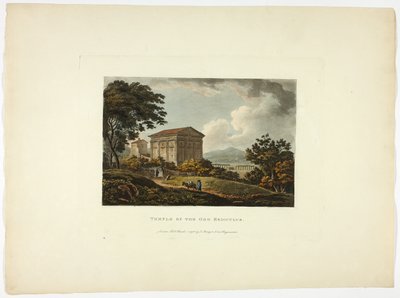 Tempio del Dio Rediculus, quinta lastra dalle rovine di Roma Tempio del Dio Rediculus, quinta lastra dalle rovine di Roma da M. Dubourg