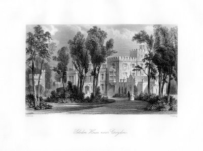 Selsdon House vicino a Croydon, XIX secolo da M. J. Starling