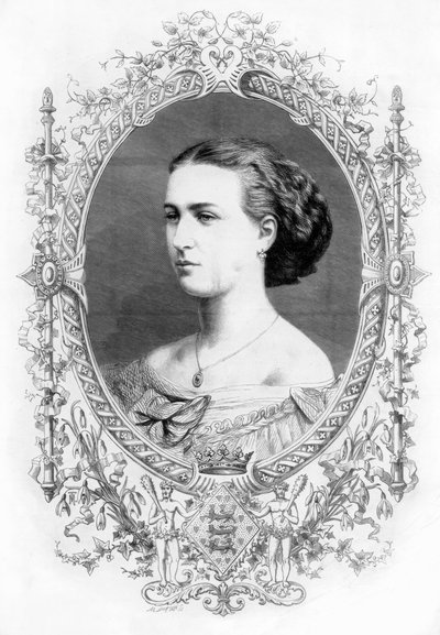 Principessa Alessandra 1844-1925, 1862 da M. Jackson