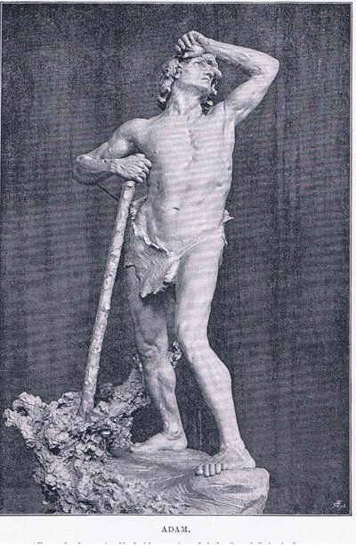 Adamo, da The Magazine of Art 1893, Cassell and Company da M. Lavergne