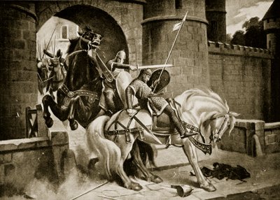 Il combattimento tra Guglielmo e Roberto a Gerberoy da M. Mackinlay