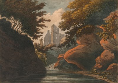 Castello di Rosline, 1800 da M. Merigot