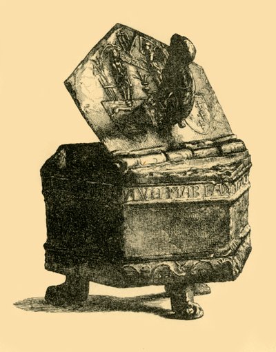 Contenitore di Peltro, c1300, 1881 da M Sullivan
