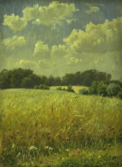 Un campo di avena da M. Therkildsen
