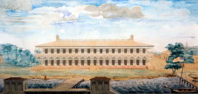 Progetto per un Edificio Residenziale sul Mississippi, New Orleans da M. Vergnes