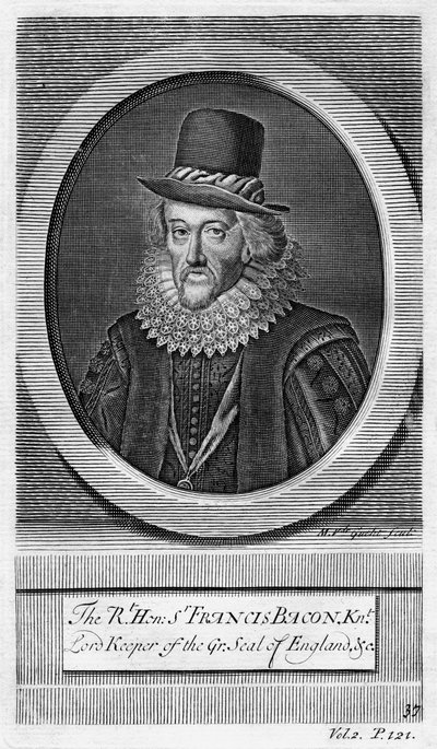 Sir Francis Bacon, Visconte di St Albans, filosofo, scienziato e statista inglese da M. van de Gucht