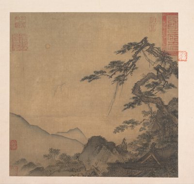 Paesaggio con grande pino, secondo quarto del XIII secolo da Ma Lin