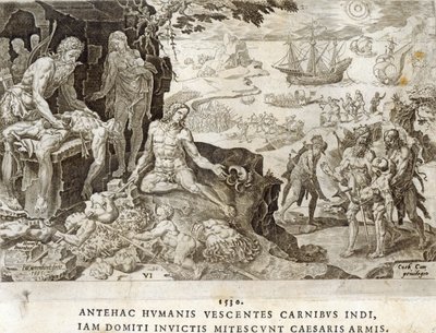 Campo di battaglia nel Nuovo Mondo nel 1530, tavola 6 da 