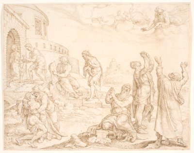 Et dimitte nobis (e perdonaci) da Maarten van Heemskerck