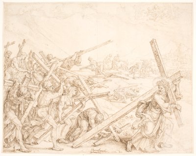 Fiat voluntas tua (sia fatta la tua volontà) da Maarten van Heemskerck