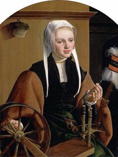Tedesco: Weibliches Bildnis, Anna Codde Ritratto di (forse) Anna Codde, moglie di Pieter Gerritsz Bicker da Maarten van Heemskerck