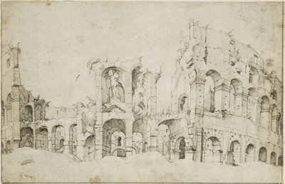 Maarten van Heemskerck - Roma, il Colosseo da Maarten van Heemskerck