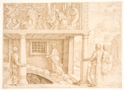 La chiamata di Matteo da Maarten van Heemskerck