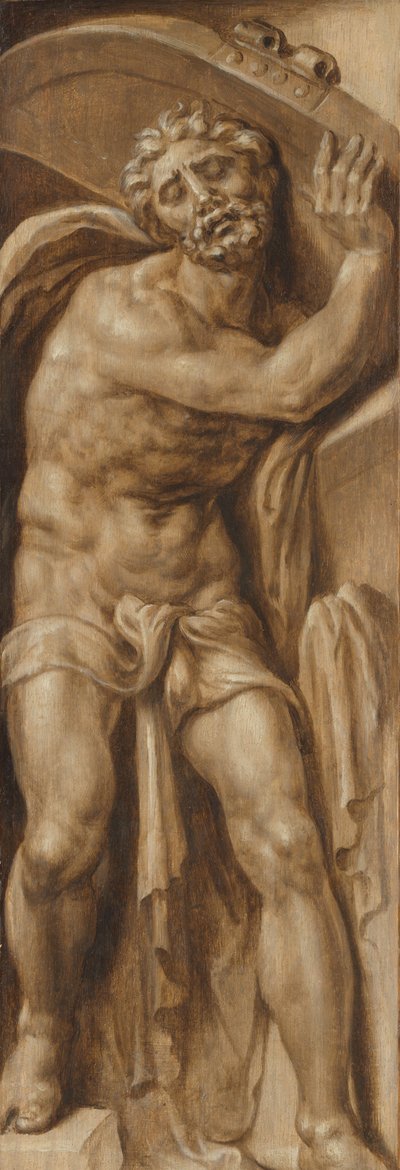 Sansone che porta la porta di Gaza da Maarten van Heemskerck
