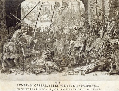 La conquista di Tunisi nel 1535, tavola 7 da 