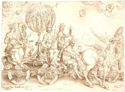 Carro trionfale. Mundus (Il mondo). (Un