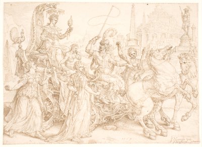 Carro trionfale. Superbia (Orgoglio) da Maarten van Heemskerck