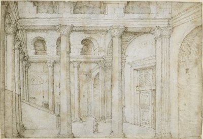 Portico del Pantheon da Maarten van Heemskerck