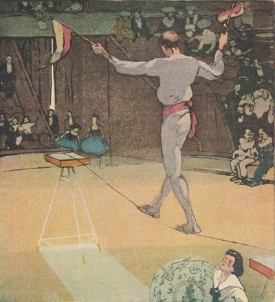 La danzatrice sul filo, 1919 da Mabel Alington Royds