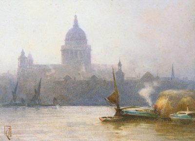 San Paolo dal fiume Tamigi da Mabel Catherine Robinson