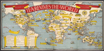 Il tè rivitalizza il mondo da MacDonald Gill