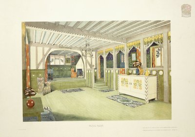 Sala della musica, Isola di Man da Mackay Hugh (after) Baillie Scott