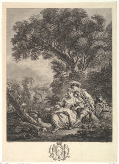 Pensano a quella pecora, fine XVIII secolo da Madame Jourdan