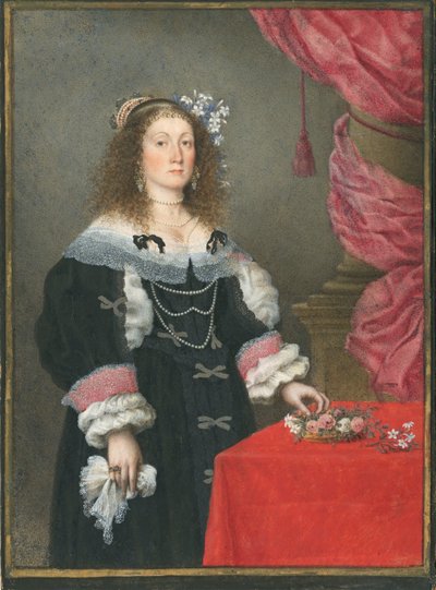 Ritratto di una signora di alto rango da Maddalena Corvina