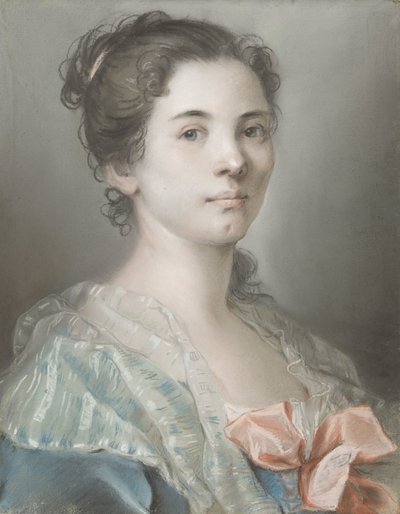 Ritratto di una giovane donna da Madeleine Françoise Basseporte