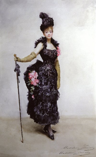 Gabrielle Rejane, c.1890-1900 da Madeleine Lemaire